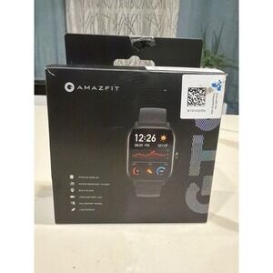 New, Amazfit GTS Fitness Tracking Smartwatch, Obsidian Black